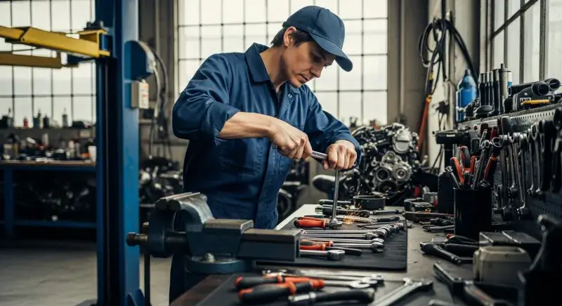Giới thiệu anh thợ máy (Mechanic) "bàn tay vàng" của shop - Gặp Gỡ Người Thổi Hồn Cho Từng Cỗ Máy